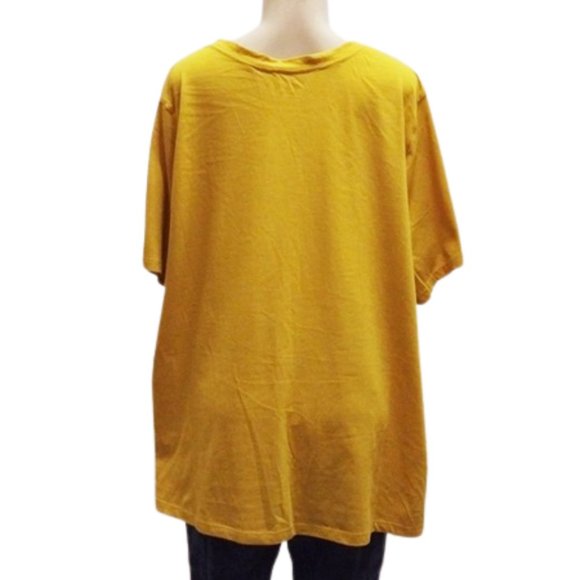 NWT Women's Plus Size Short Sleeve T-Shirt - Ava & Viv - 2X - Picture 4 of 8